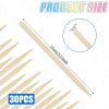 30 Pcs Wooden Stylus for Scratch Art, 4.7 Inch Heavy Duty Stylus for DIY Creative Draw Christmas Thanksgiving Activity Craft Projects view 2