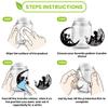 arricraft 10 Sheets UV DTF Cup Wrap Transfer Stickers, 10 Styles 9.45x4.33 Inchs Fairy Garden Butterfly Mushrooms Rub on Transfers Decal for 16OZ Glass Cups Furniture Craft Wood DIY Crafts view 4