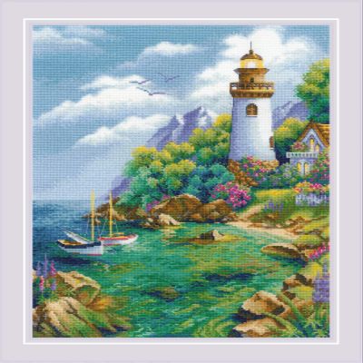 Quiet Harbor Cross Stitch Kit by Riolis