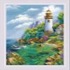Quiet Harbor Cross Stitch Kit by Riolis view 1