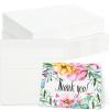 60 Sets Watercolor Cards with Envelopes, 140 lb/300 GSM Watercolor Paper Cards, 5x7 Inch Foldable Blank Watercolor Postcards and Envelopes for Greeting Cards, Wedding Invitations, Thank You Card view 1