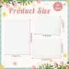 60 Sets Watercolor Cards with Envelopes, 140 lb/300 GSM Watercolor Paper Cards, 5x7 Inch Foldable Blank Watercolor Postcards and Envelopes for Greeting Cards, Wedding Invitations, Thank You Card view 2