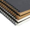 caralin Reeves Retro Bound Coil Sketch Book Blank Notebook Kraft Sketching Paper Paper, 12*18cm, As Pic Shows view 4