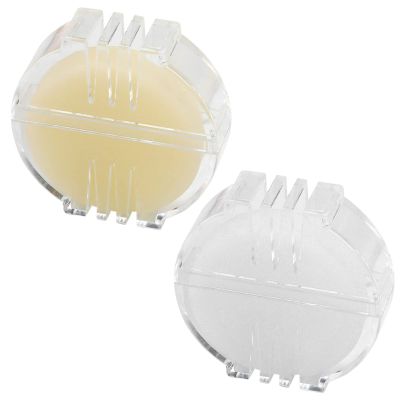 caralin Thread Conditioners Sewing Strengthening Bees Wax Round Thread Holders Thread Wax Sewing Supplies Shell Plastic, As Pic Shows