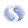 caralin 2Pcs Yin Yang Candle Silicone Molds 3D-Candle Mold for Candle Making Epoxy Resin Moulds Craft ant-Decor Silicone, As Pic Shows view 1