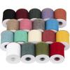 Tekdeere Burlap Ribbon 4 Inch x 10 Yard, Gray Wired Ribbon for Crafts, Gift Wrapping, Wreaths, Bows, Tree Decoration and Outdoor Decoration view 3