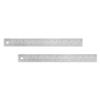 Alumicolor Flexible Stainless Steel Ruler w/Cork Back Value Pack, Silver, 12IN - Pack of 2 view 1