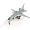 Sukhoi Su-24M Fencer-D Bomber Aircraft Ukraine War (2023) Ukrainian Air Force 1/72 Diecast Model by JC Wings JCW-72-SU24-001 view 1