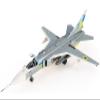 Sukhoi Su-24M Fencer-D Bomber Aircraft Ukraine War (2023) Ukrainian Air Force 1/72 Diecast Model by JC Wings JCW-72-SU24-001 view 2
