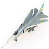 Sukhoi Su-24M Fencer-D Bomber Aircraft Ukraine War (2023) Ukrainian Air Force 1/72 Diecast Model by JC Wings JCW-72-SU24-001 view 3