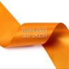 Keypan Satin Ribbon 2.5 Inch Double-Faced Ginger Polyester Ribbons 25 Yards for Crafts Flower Bouquet Gift Wrapping Wedding Invitation view 3