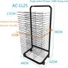 BTURYT Art Drying Rack for Art Studios & Classrooms, Removable Shelves, Canvas Rack Art Storage, Painting Drying Rack with Wheels, Stack Rack for Painting, Drawings view 2