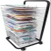 BTURYT Art Drying Rack for Art Studios & Classrooms, Removable Shelves, Canvas Rack Art Storage, Painting Drying Rack with Wheels, Stack Rack for Painting, Drawings view 3