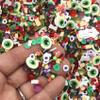 15 Gram Halloween Eye Spooky Polymer Clay Slices Mix, Halloween Spooky Mushroom Polymer Clay Sprinkles, Halloween Horror Polymer Sprinkles, Nail Art Faux Craft NOT Edible view 2
