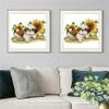 JOYSEWING Stamped Kits Cross Stitch Kits Beginners Embroidery 11CT Needlepoint Kits Counted Patterns Embroidery DIY Home Decoration-(Watching (Printed) 16.515.4 inch view 2