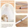 PH PandaHall 5.4 Yards 8mm Boning for Sewing, White Spring Steel Boning Corset Boning PVC Covered Steel Boning Stays Boning for Corset Wedding Dress Bridal Gowns Lingerie Nursing Cap view 4