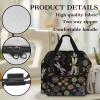 Psesaysky Dragonfly Mandala Sewing Machine Carrying Case Large Capacity Sewing Bag with Handle, Sewing Machine Carrier Protector Travel Bag Organizer for Most Singer, Brother Sewing Machines view 4