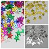 4500pc Mixed Color 10mm Flat Star Loose Sequins Suitable for Sewing Wedding Craft(Silver) view 2