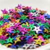 4500pc Mixed Color 10mm Flat Star Loose Sequins Suitable for Sewing Wedding Craft(Silver) view 3