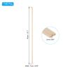 PATIKIL Dowel Rods Wood Sticks, 150 Pcs Long Square Wooden Dowels Unfinished Hardwood Sticks 16x9/32x5/64 Inch for Craft DIY Supplies view 2