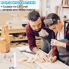 PATIKIL Dowel Rods Wood Sticks, 150 Pcs Long Square Wooden Dowels Unfinished Hardwood Sticks 16x9/32x5/64 Inch for Craft DIY Supplies view 4