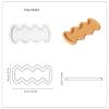 BOOWAN NICOLE Aqua Ripple Tray Silicone Molds, Gypsum Cement Concrete Storage Tray Silicone Mould for Handmade DIY Desktop Decoration view 4