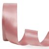 LaRibbons 1 1/2 Inch 50 Yard Double Faced Satin Ribbon,Dust Pink Satin Craft Fabric Ribbon for Gift Wrapping Floral Bouquets Wedding Party Decoration view 1