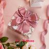 LaRibbons 1 1/2 Inch 50 Yard Double Faced Satin Ribbon,Dust Pink Satin Craft Fabric Ribbon for Gift Wrapping Floral Bouquets Wedding Party Decoration view 2