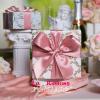 LaRibbons 1 1/2 Inch 50 Yard Double Faced Satin Ribbon,Dust Pink Satin Craft Fabric Ribbon for Gift Wrapping Floral Bouquets Wedding Party Decoration view 3