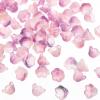 PATIKIL Glass Trumpet Flower Beads, 100 Pcs Gradient Flower Bead Charm for Jewelry Making DIY Craft, Bracelets, Earrings, Necklaces Decorations, Lotus Purple view 1