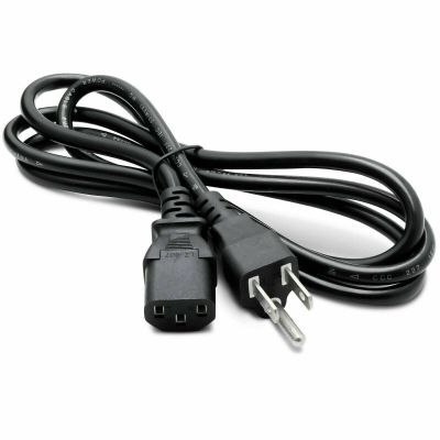 saschedross AC Cord Replacement for Juki TL-2000Qi Long-Arm Sewing Quilting Machine Power Supply Mains PSU, Black