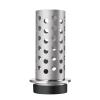 DZQ Perforated Casting Flask Vacuum Casting Stainless Steel Wall Flanged with Rubber Sprue Base(3" x 8") view 1