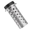 DZQ Perforated Casting Flask Vacuum Casting Stainless Steel Wall Flanged with Rubber Sprue Base(3" x 8") view 2