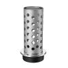 DZQ Perforated Casting Flask Vacuum Casting Stainless Steel Wall Flanged with Rubber Sprue Base(3" x 8") view 3