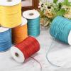 MECCANIXITY Waxed Cord 1.5mm Waxed Polyester Cord 175 Yard Wax String for Bracelet Making,Necklaces, Beading,Jewelry Making and DIY Crafts(Dark Pink) view 4