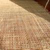 26"(2.2Feet) Width x 5 Feet Length Natural Cane Webbing Large Size Rattan Roll, Caning Material, Cane Webbing roll, Rattan Material Fabric Sheet from Origin Asia for Furniture Chair Dresser Cabinet view 4