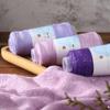 Katutude Cotton Silk Yarn 50g x 2 Balls Sequin Knitting Yarn Sparkly Crochet Thread Metallic Silk Cotton Yarn for Weaving Knitting Sweater Shawl Hat DIY Craft Projects view 4