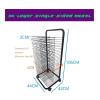 SGeneE 35 Tier Easel Art Drying Rack, Sturdy Metal Art Rack, Educational Product Drying Rack, Protect Artwork While Drying, for Artists Canvas Panels, Paper, Prints, view 2