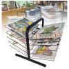 SGeneE Drying Rack for Art, Sturdy Metal Art Rack That Works As a Wall Mount or Tabletop Stand, Perfect for Classrooms 10,Tier Foldable Easel, view 2