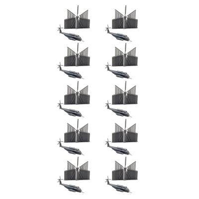 10Sets DIY Model CH-53E 1/2000-1/350 Helicopter Airplane Military Model Uncolored Resin Aircraft Mould Aeroplane for DIY Model(1/700(41mm))