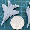 20PCS DIY Model 1/2000-1/350 Scale Model Shipboard Airplane Russian Mig-29K Military Aircraft DIY Resin Decoration Parts(1/700(25mm)) view 3