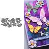 Patchwork Bees Die Cuts for Card Making, Animal Metal Cutting Dies for Paper Scrapbooking, DIY Stencils for Album Party Wedding Festivals Decoration view 1