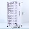 VISTABLUE Craft Paint Storage Organizer, 72 Holes Spinning Paint Holder Rack Stand Desk Organizer for Art Painting Supplies view 2