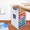 VISTABLUE Craft Paint Storage Organizer, 72 Holes Spinning Paint Holder Rack Stand Desk Organizer for Art Painting Supplies view 4