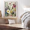 SLWYOUN 5D Diamond Painting Kits Flower DIY Various Wildflowers Diamond Kits Full Drill Diamond Painting Art for Adults Gift Presents Home Wall Decor Gem Arts 12x16 inch view 3