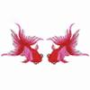 1Pair Fish Patches for Clothing Embroidery Sew On Applique for Bags Dress Clothes Patches DIY Applique(Pink) view 1
