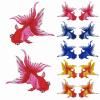 1Pair Fish Patches for Clothing Embroidery Sew On Applique for Bags Dress Clothes Patches DIY Applique(Pink) view 4