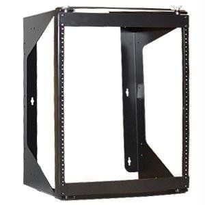 Rack Wall Mount Swing Frame 12 Rms - Black