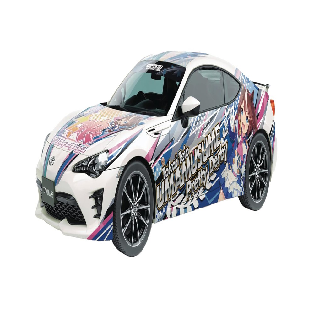 Aoshima Uma Musume Pretty Derby: ZN6 Toyota86 16 1:24 Scale Model Kit