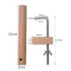 Fancyes 2 Pieces Warping Clamp Warping Pegs DIY Warping Pegs And Clamp Weaving Loom Pegs view 3